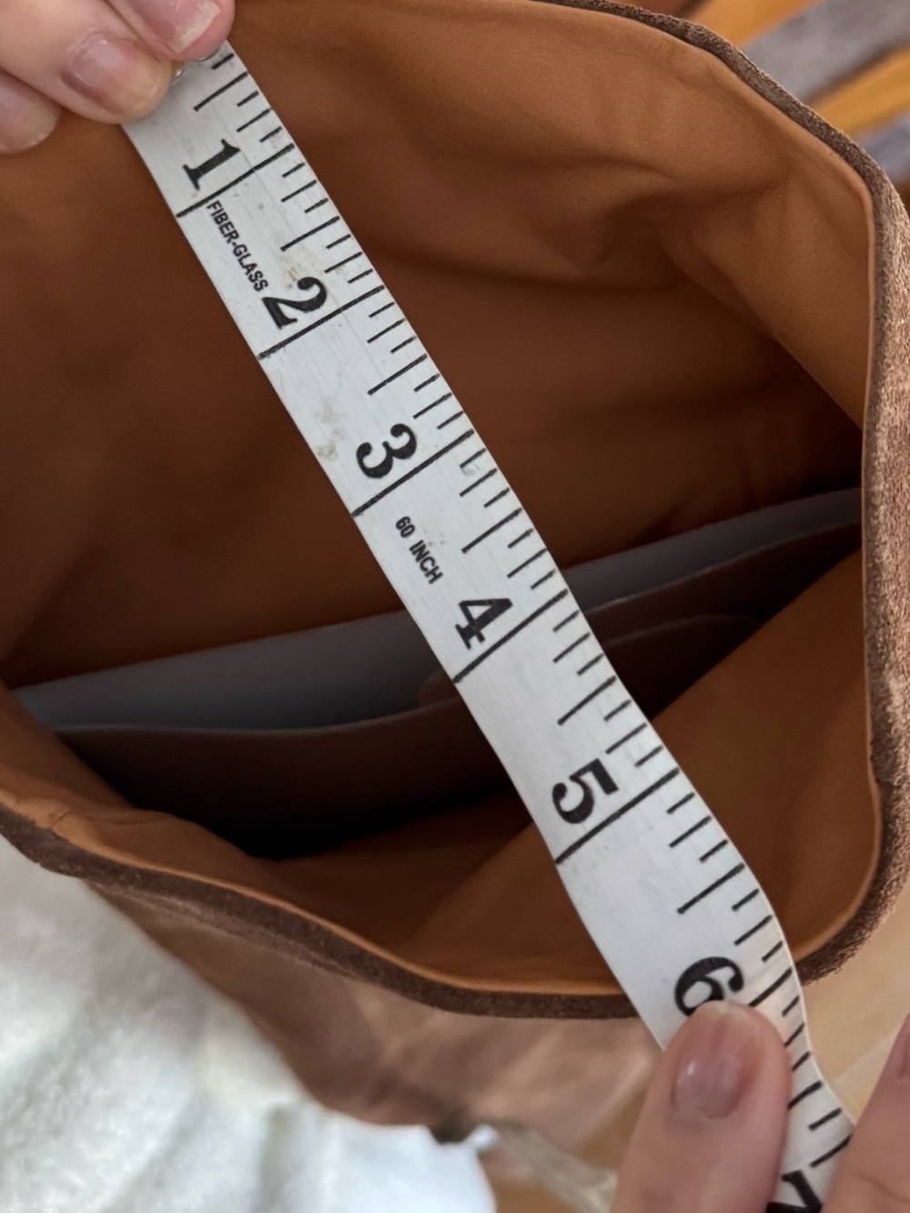NEW Sezane Anaelle Thigh High Boots Taupe - Size 7 - Picture 9 of 9